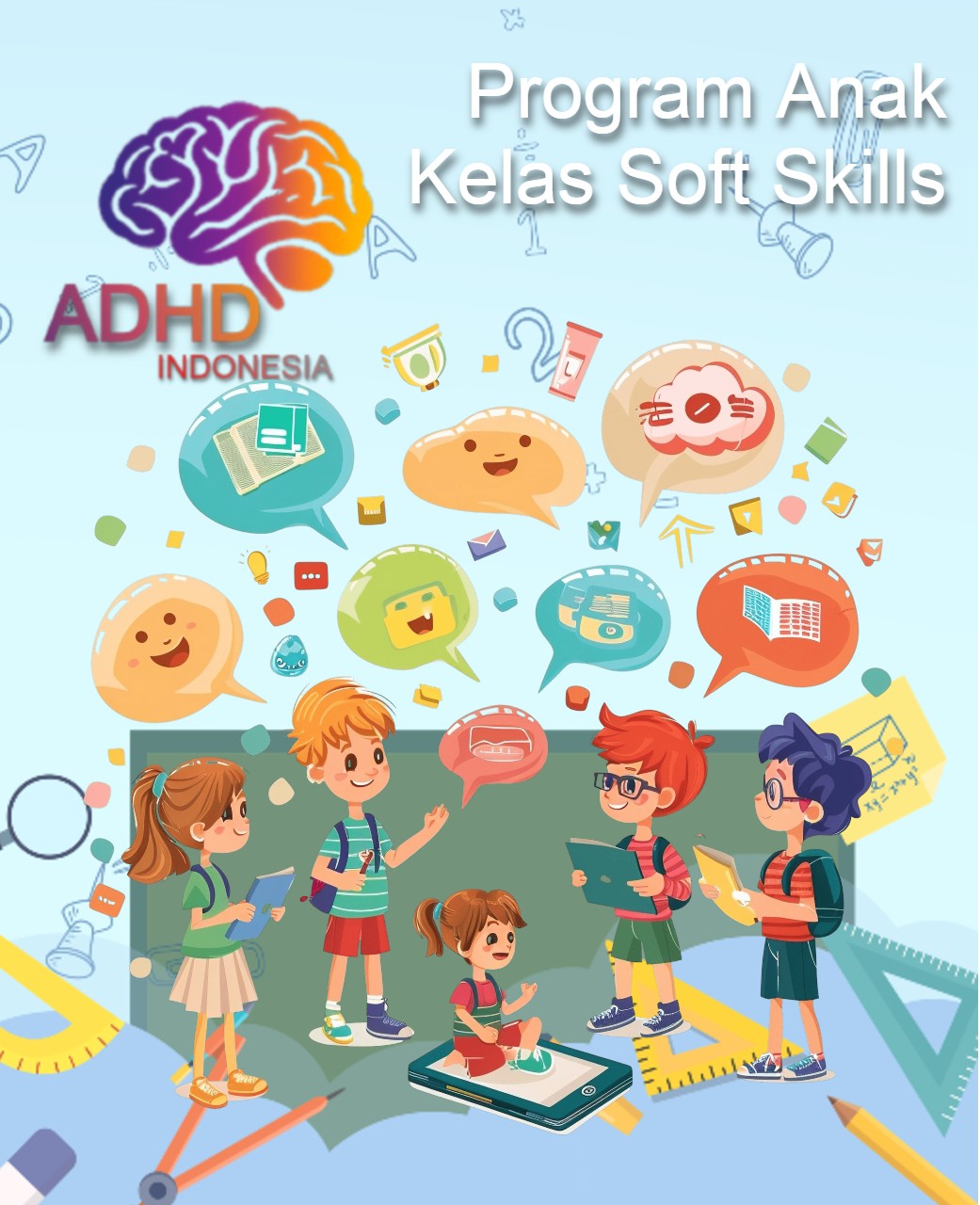 Program ADHD Indonesia Kota Dumai Kelas Soft Skills Anak ADHD